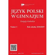 Materiały pomocnicze dla uczniów - PRACA ZBIOROWA Język polski w gimnazjum nr 1 2018/2019 - miniaturka - grafika 1