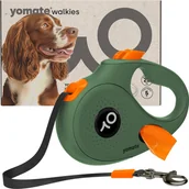 Smycze dla psów - YOMATE! SMYCZ AUTOMATYCZNA DLA ŚREDNIEGO PSA ZWIJANA Z BLOKADĄ - miniaturka - grafika 1