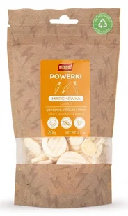 VITAPOL Powerki Marchew liofilizowana dla gryzoni, królika oraz ptaków egzotycznych 20g - Przysmaki dla gryzoni - miniaturka - grafika 1