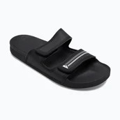 Klapki i japonki męskie - Klapki męskie Quiksilver Rivi Double Adjust black/grey/black - miniaturka - grafika 1