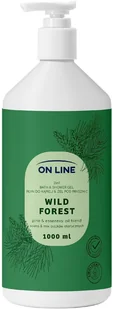 ON LINE Płyn do kąpieli i żel pod prysznic 2w1 Wild Forest 1000 ml - Kosmetyki do kąpieli - miniaturka - grafika 1