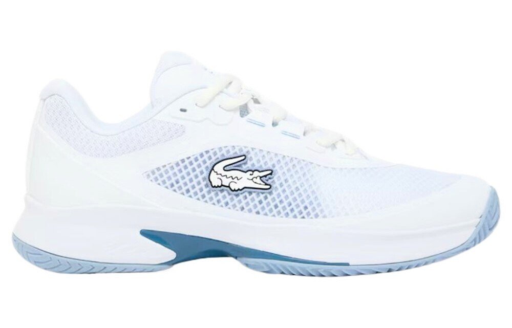 Damskie buty tenisowe Lacoste Tech Point White/Light Blue 2026 EUR 38