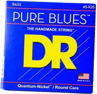Struny gitarowe  - Struny do gitary basowej DR Pure Blues 45 - 105 - miniaturka - grafika 1