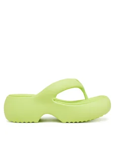 Melissa Japonki Melissa Free Fuzzy Platform Ad M 35875 Żółty - Klapki i japonki damskie - miniaturka - grafika 1
