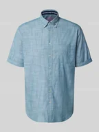 Koszule męskie - Koszula casualowa o kroju regular fit z kołnierzykiem typu button down - miniaturka - grafika 1