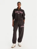 Spodnie sportowe damskie - Reebok Spodnie dresowe Marvs RK25165CCW Szary Regular Fit - miniaturka - grafika 1