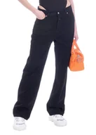Spodnie damskie - Spodnie Canvas Straight Leg Calvin Klein K20K203543BEH 32/32 - miniaturka - grafika 1