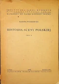 Książki o kulturze i sztuce - Historia sceny polskiej Część II - miniaturka - grafika 1