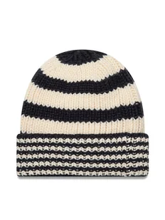 New Era Czapka Ne Stripe Knit Bean 60565460 Czarny - Czapki damskie - miniaturka - grafika 1