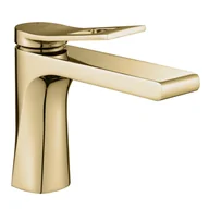 Baterie umywalkowe - Rea Bateria umywalkowa Soul Gold Niska B9999 - miniaturka - grafika 1