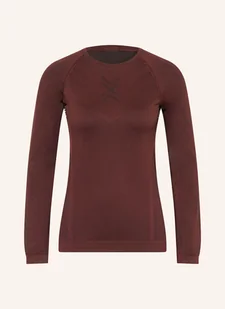 X-Bionic Koszulka Do Biegania Xceed Run Shirt Ls Wmn rot - X-BIONIC - Koszulki i topy damskie - miniaturka - grafika 1