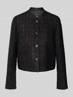 Marynarki i żakiety damskie - Żakiet o kroju regular fit z efektem bouclé model ‘Jacy’ - miniaturka - grafika 1