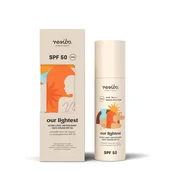 Kremy do twarzy - Resibo Our Lightest ultralekki krem do twarzy z antyoksydantami SPF50, 50 ml - miniaturka - grafika 1