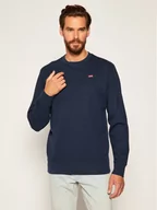 Bluzy męskie - Levi's Bluza Orginal Crew 35909-0001 Granatowy Regular Fit L, M, S, XL - miniaturka - grafika 1