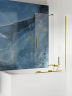 Parawany nawannowe - Parawan nawannowy New Trendy Smart 130x150 uniwersalny złoty EXK-4307 - miniaturka - grafika 1