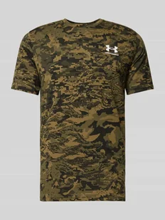 T-shirt z nadrukiem z logo - Koszulki męskie - miniaturka - grafika 1