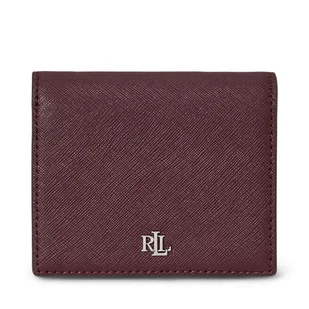 Portfel damski LAUREN RALPH LAUREN 432962112015 Bordowy - Portfele - miniaturka - grafika 1