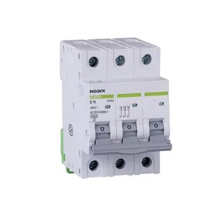 Noark Wyłącznik nadprądowy Ex9BN 3P C50 6kA 100148 - Bezpieczniki elektryczne - miniaturka - grafika 1