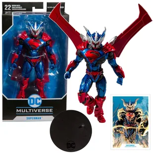 FIGURKA SUPERMAN UNCHAINED ARMOR DC MCFARLANE 18CM ORYGINALNA KOLEKCJONERSKA - Figurki dla dzieci - miniaturka - grafika 1