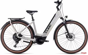 Rower elektryczny Cube Touring Hybrid Pro 625 Easy Entry pearlysilver´n´black 2023 - Rowery elektryczne - miniaturka - grafika 1