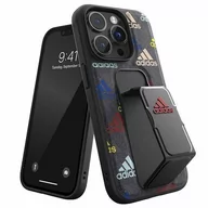 Etui i futerały do telefonów - Adidas SP Grip Case iPhone 14 Pro czarny/black/coulourful 50251 - miniaturka - grafika 1