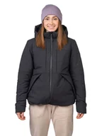 Kurtki damskie - Hannah Kurtka zimowa "Tea" w kolorze czarnym - miniaturka - grafika 1