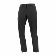 Spodnie sportowe damskie - Spodnie Salomon Wayfarer Warm W Deep Black - miniaturka - grafika 1
