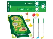 Zabawki zręcznościowe - Mini golf, Zestaw dla dzieci do gry w mini golfa, Plansza + Kije + Akcesoria - miniaturka - grafika 1