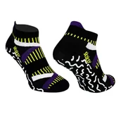 Skarpetki dla dzieci - Zooksy, Skarpetki antypoślizgowe, Skoksy, Extreme Design, czarne, 36/40 - miniaturka - grafika 1