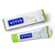 Higiena protez i aparatów ortodontycznych - Vitis Orthodontic - Pasta do zębów dla osób noszących aparat ortodontyczny 100ml - miniaturka - grafika 1