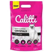 Żwirek dla kotów - INNI CALITTI CRYSTALS 3,8L CAL3,8L - miniaturka - grafika 1