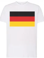 Koszulki męskie - Niemcy Flaga Męski T-shirt Modny Rozm.XS - miniaturka - grafika 1