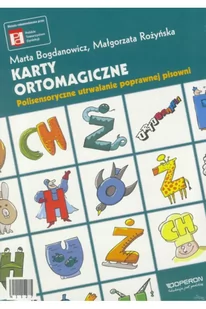 Operon Marta Bogdanowicz, Małgorzata Rożyńska Ortograffiti SP Karty ortomagiczne - Materiały pomocnicze dla uczniów - miniaturka - grafika 1