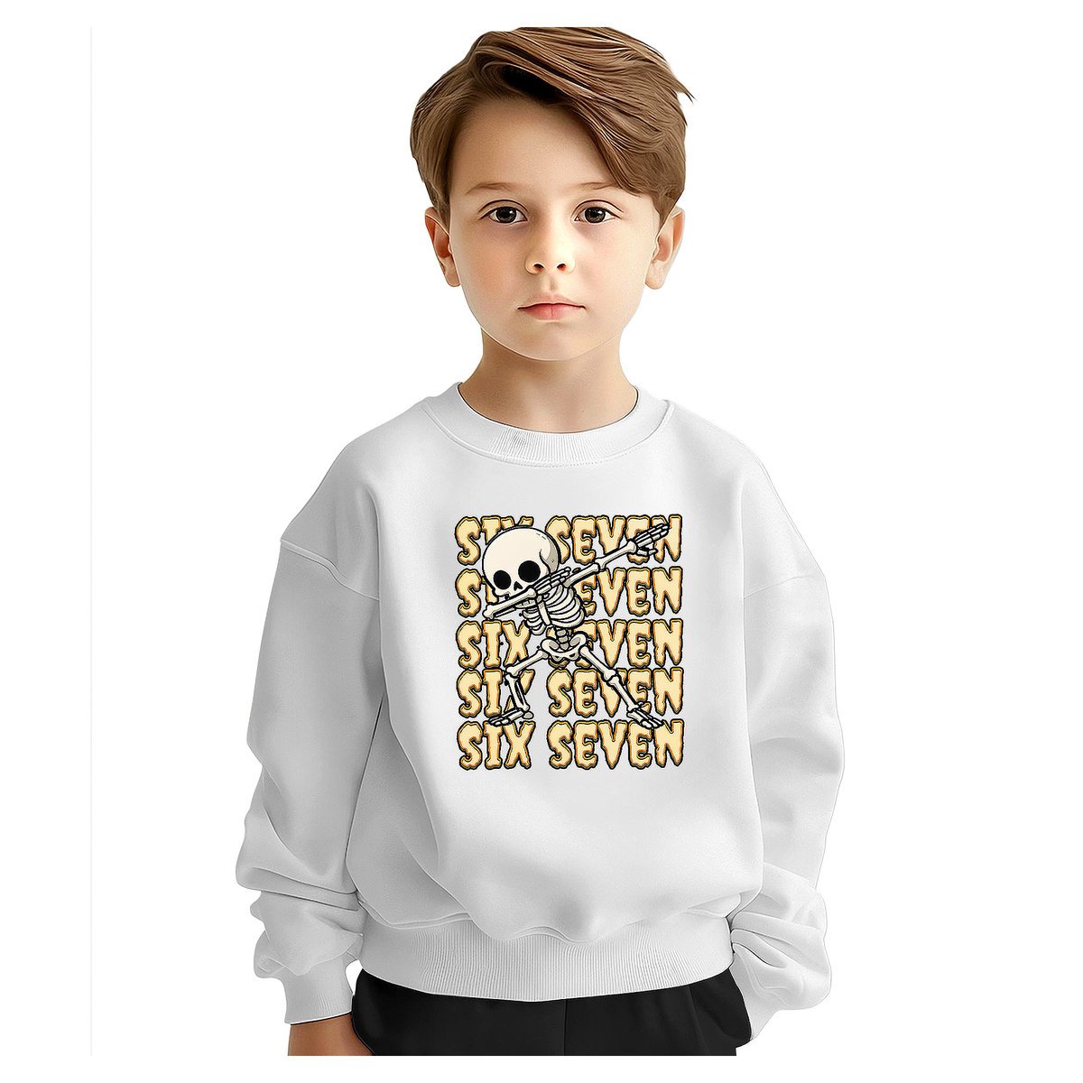 BLUZA DZIECIĘCA 67 SIX SEVEN VIRAL 146-152 DLA CHŁOPCA DZIEWCZYNKI