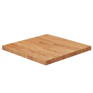 Meble modułowe i akcesoria - Kwadratowy blat do stolika, jasnobrązowy, 40x40x2,5 cm, dębowy! Lumarko! - miniaturka - grafika 1