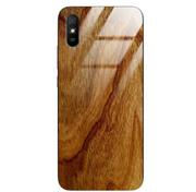 Etui i futerały do telefonów - Etui drewniane Xiaomi Redmi 9a Old Fashion Wood Amber Forestzone Glass - miniaturka - grafika 1