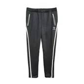 Spodnie męskie - Hummel Spodnie Dresowe z Odblaskowym Paskiem Unisex Czarne M - miniaturka - grafika 1
