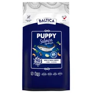 Sucha karma dla psów - Baltica Puppy Salmon Hypoallergenic  z łososiem dla małych ras XS/S  9kg szczenięta - miniaturka - grafika 1
