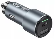 Ładowarki do telefonów - VIGGO DESIGN VIGGO DESIGN 18 W PD Szara - miniaturka - grafika 1