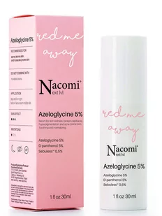 NACOMI Next Level Azeloglicyna 5% kojące serum do twarzy do cery naczynkowej i z trądzikiem różowatym 30ml - Serum do twarzy - miniaturka - grafika 1