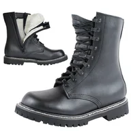 Botki męskie - Mil-Tec Buty Taktyczne Skoczków Bundeswehr (BW) Ocieplane Czarne - 39 - miniaturka - grafika 1