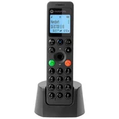 Telefony stacjonarne - MOTOROLA DOT201 DECT Czarny - miniaturka - grafika 1