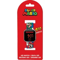 Zabawki interaktywne dla dzieci - Zegarek KIDS EUROSWAN Super Mario z kalendarzem GSM4236 - miniaturka - grafika 1