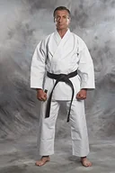 Kimona, stroje i obuwie - Tokaido Ultimate 185, Karategi Unisex Dorosły, Biały, 46 - miniaturka - grafika 1