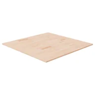 Blaty meblowe i parapety okienne - Kwadratowy blat do stolika, 90x90x1,5 cm, surowe drewno dębowe - miniaturka - grafika 1