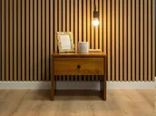 Szafki nocne - Szafka nocna drewniana SALLY dąb - miniaturka - grafika 1