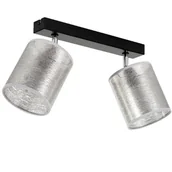 Lampy sufitowe - Britop Loftowa LAMPA plafon NEVOA 56794204 abażurowa OPRAWA sufitowe tuby regulowane srebrne - miniaturka - grafika 1