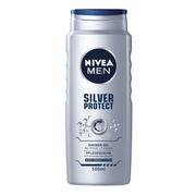 Żele pod prysznic dla mężczyzn - Nivea Men Silver Protect Shower Gel 500ml M Żel pod prysznic 69770 - miniaturka - grafika 1