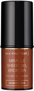 Max Factor Max Factor Miracle Sheer bronzer 8 g 006 Deep Bronze - Bronzery i konturowanie twarzy - miniaturka - grafika 6