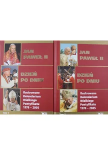 Biały Kruk Jan Paweł II Jan Paweł II. Dzień po dniu (Tom 1 i 2) - Albumy - historia - miniaturka - grafika 2
